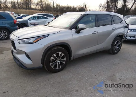 2020 Toyota Highlander Xle из США, поврежденный, VIN 5TDGZRAHXLS026328